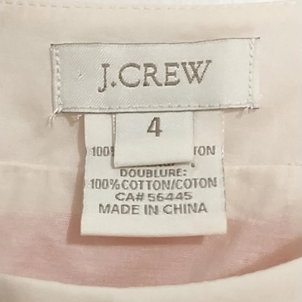 J. Crew Bold Apple Mini Tunic Shift Dress Size Small - Picture 7 of 9